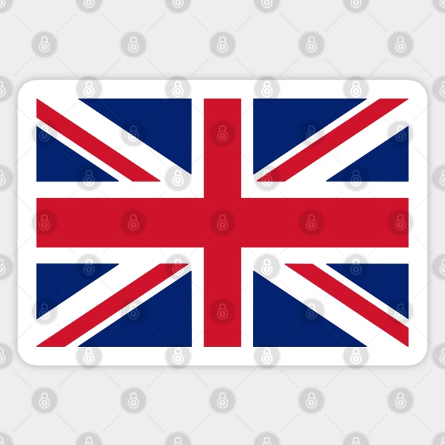 Flag of the United Kingdom Sticker by Russell102